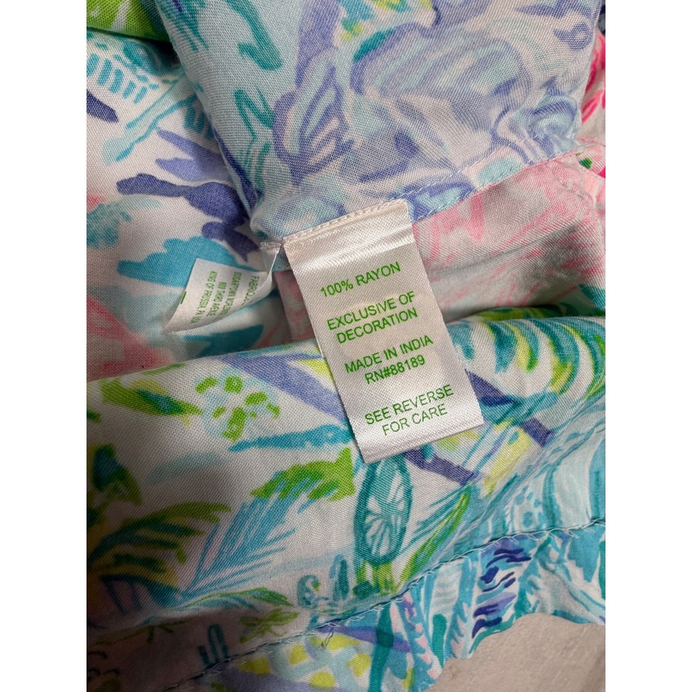 Lilly Pulitzer Renato Bohemian Queen Sequin Tunic Size S - Picture 8 of 9